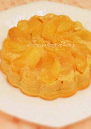 アップルバナナケーキ♪-レシピのメイン写真