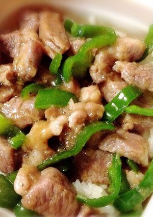 チンジャオロースのお弁当-レシピのメイン写真