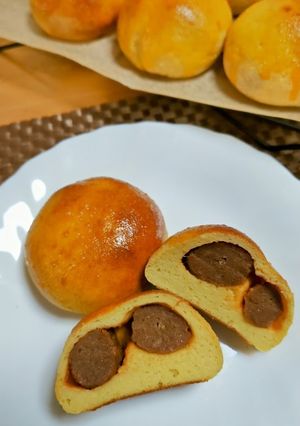 ★低糖質‼おからで作るミートボールぱん♪-レシピのメイン写真