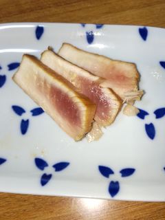 ビンチョウマグロの醤油漬け焼き-レシピのメイン写真