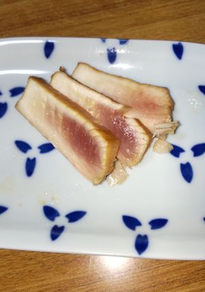 ビンチョウマグロの醤油漬け焼き-レシピのメイン写真