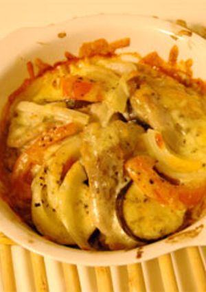 たっぷり野菜とチキンのチーズ焼き-レシピのメイン写真