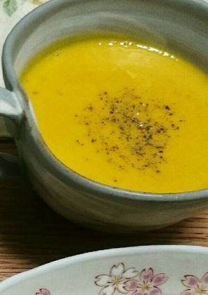 レンジで簡単☆南瓜の冷製ポタージュ♪-レシピのメイン写真