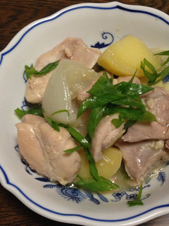 ジャガイモと鶏肉の味噌煮-レシピのメイン写真