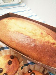 ケーキ用マーガリンでしっとりバナナケーキ-レシピのメイン写真