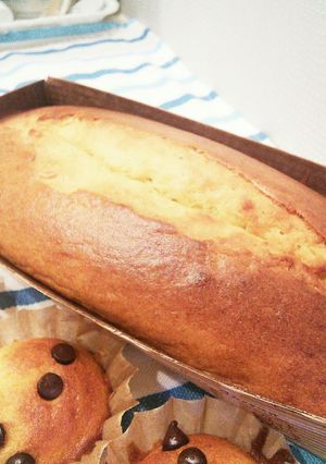 ケーキ用マーガリンでしっとりバナナケーキ-レシピのメイン写真