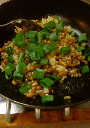 最速の納豆マヨネーズ炒飯-レシピのメイン写真