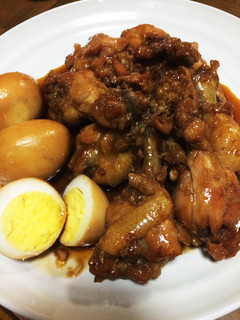 簡単に!鶏手羽元のサッパリ煮-レシピのメイン写真