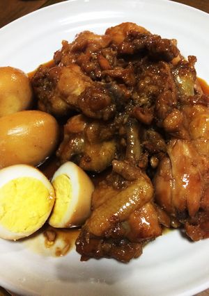 簡単に！鶏手羽元のサッパリ煮-レシピのメイン写真