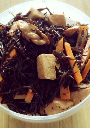 ほっこりする味♩ひじきの煮物-レシピのメイン写真