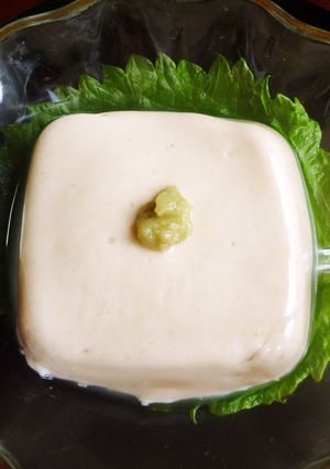胡麻牛乳豆腐-レシピのメイン写真