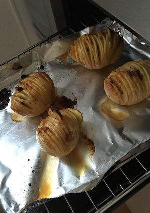 魚焼きグリルで簡単ハッセルバックポテト-レシピのメイン写真