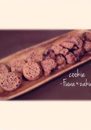 トースターでザクフワ２種類チョコクッキー-レシピのメイン写真