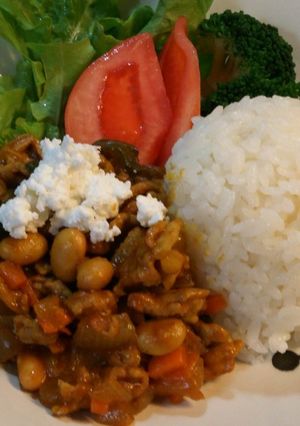 簡単ドライカレー-レシピのメイン写真