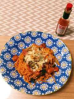 焼きそば麺でナポリタン-レシピのメイン写真