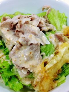 冷しゃぶサラダうどん-レシピのメイン写真