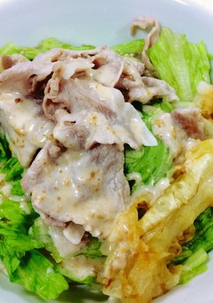 冷しゃぶサラダうどん-レシピのメイン写真