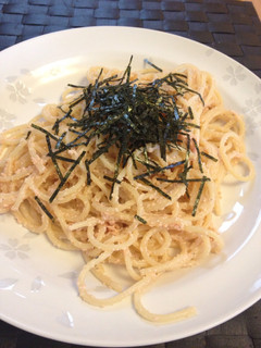 明太子のクリームスパゲッティ-レシピのメイン写真