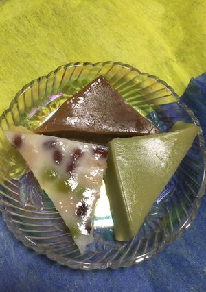 簡単(^_^)甘納豆で水無月ういろう-レシピのメイン写真