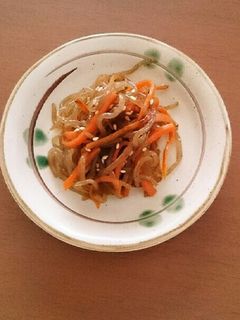 糸こんにゃくのきんぴら-レシピのメイン写真