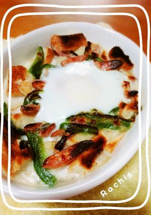 パン耳で作る！たまごグラタン♡-レシピのメイン写真