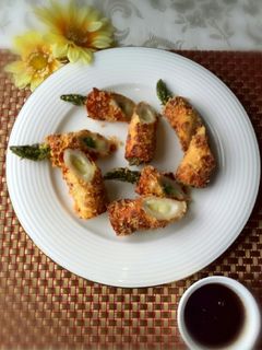 チーズとアスパラのちくわフライ!-レシピのメイン写真