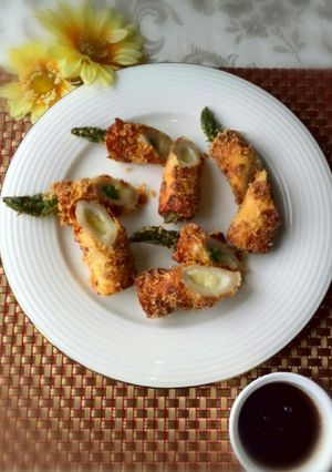 チーズとアスパラのちくわフライ！-レシピのメイン写真