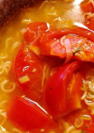 チャルメラ塩deトマトラーメン-レシピのメイン写真