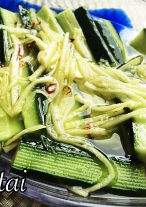 寿司酢で作るキュウリと生姜の甘酢漬け-レシピのメイン写真
