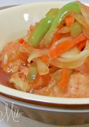 たっぷり 野菜 のせ 鶏肉 の 南蛮酢-レシピのメイン写真