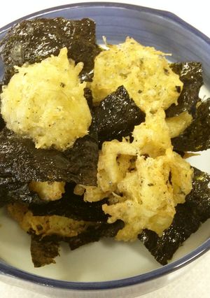 ちりめん海苔はさみ揚げ-レシピのメイン写真