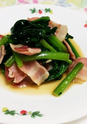 ほうれん草 ソテー-レシピのメイン写真