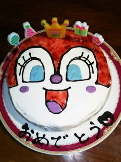 ドキンちゃん ケーキ-レシピのメイン写真