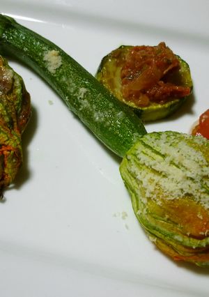 花ズッキーニのオーブン焼き-レシピのメイン写真