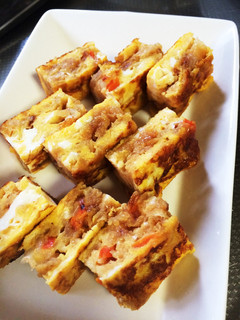 美味しい♡かき揚げ入り玉子焼き-レシピのメイン写真