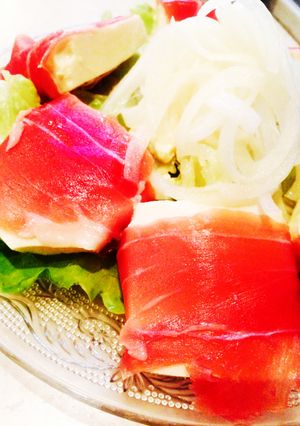 豆腐の生ハム巻き♡-レシピのメイン写真