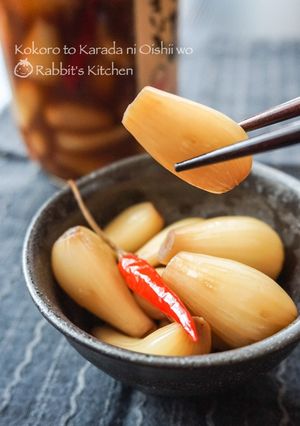 和味☆黒糖らっきょう-レシピのメイン写真