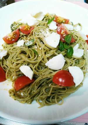 冷製バジルパスタ★ジュノベーゼは簡単～-レシピのメイン写真