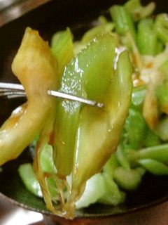 最速のオイスターソースのセロリ炒め-レシピのメイン写真