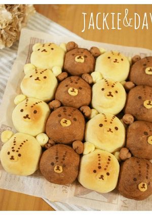 くまちぎりパン☆ジャッキー風-レシピのメイン写真