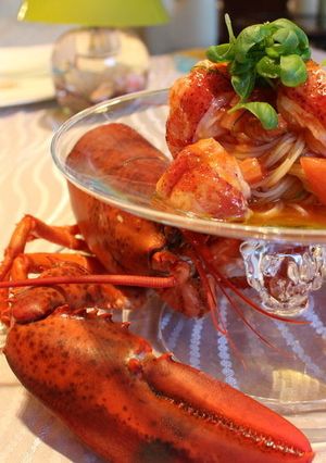 オマール海老の冷製カッペリーニ-レシピのメイン写真