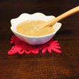 離乳食初期。2分できな粉バナナスムージー
