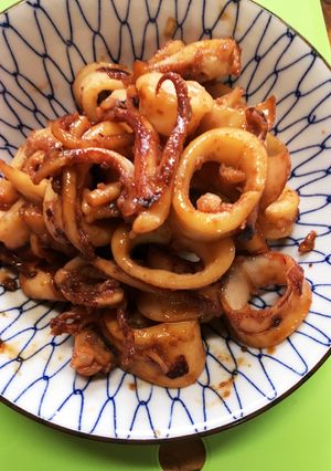 イカの甘辛炒め煮♡屋台風？！お弁当にも♡-レシピのメイン写真