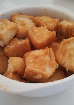 おつまみに！食パンでネギ味噌パン♪-レシピのメイン写真