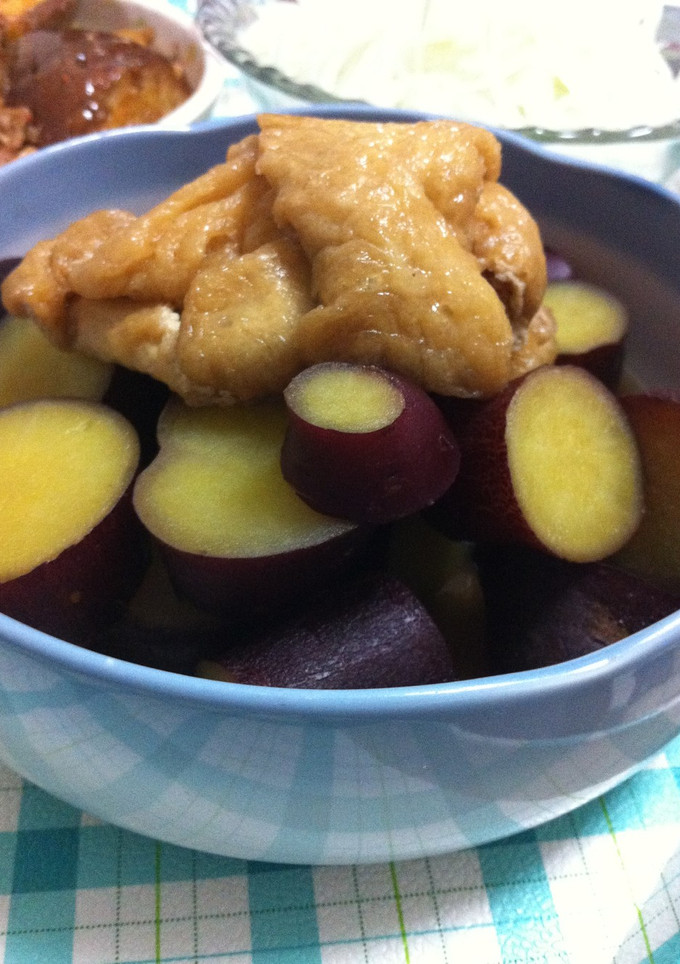端休めに 小芋と油揚げの煮物-レシピのメイン写真