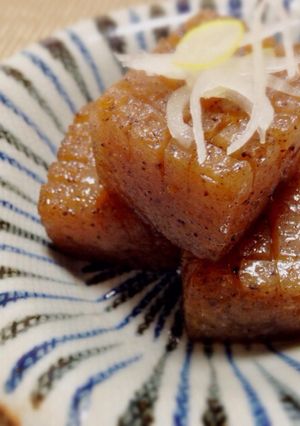 分量簡単！こんにゃくの柚子胡椒ステーキ♡-レシピのメイン写真