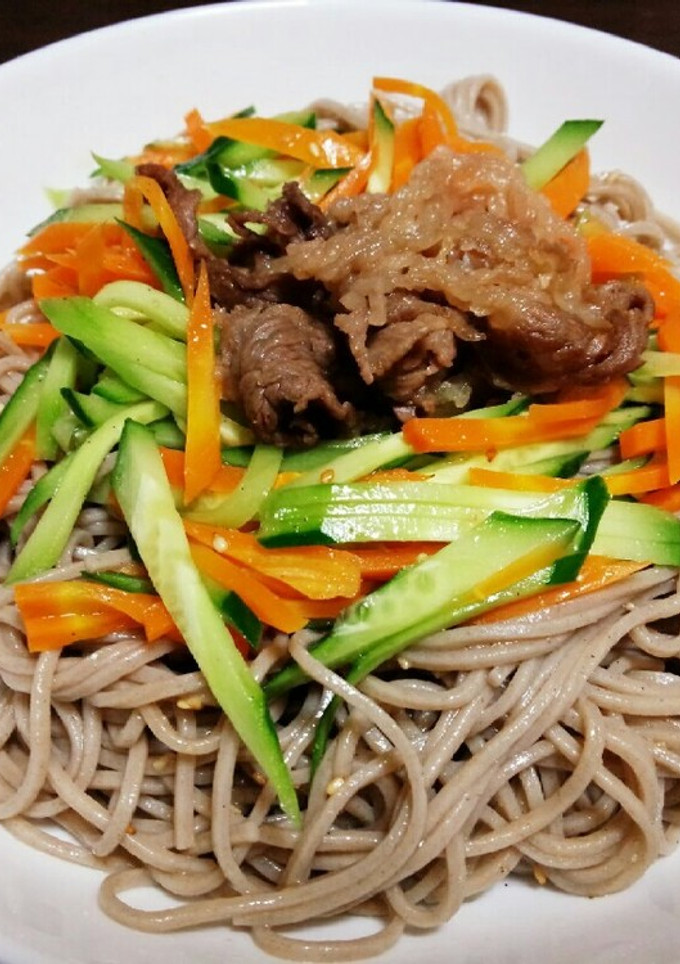 冷やし蕎麦～韓国風～-レシピのメイン写真