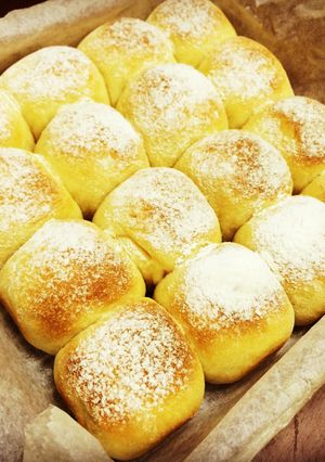 簡単手捏ね＊はちみつミルクちぎりパン＊-レシピのメイン写真