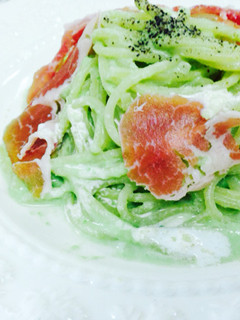 枝豆の冷製パスタ♪♪-レシピのメイン写真