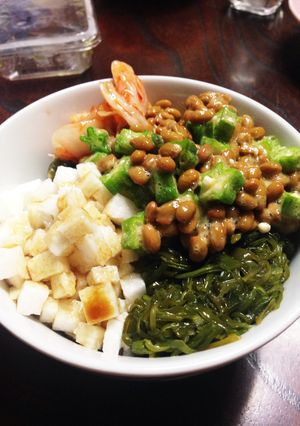 ネバネバ丼-レシピのメイン写真